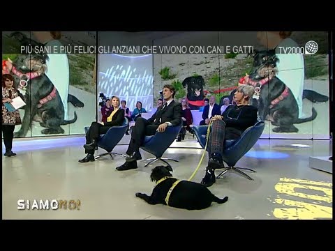 Siamo Noi - 14 gennaio 2019 - Anziani e animali domestici, la compagnia che fa bene alla salute