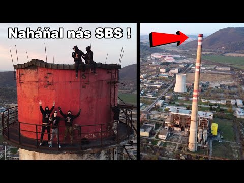 200m komín Chemko - Strážske (NAHÁŇAČKA SO STRÁŽNIKOM)