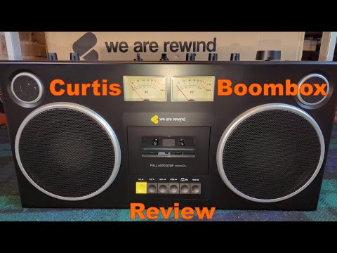We Are Rewind Curtis Boombox - Review - GB 001 series GB 20250922