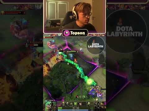 Topson Absolutely Not Going To Die Today in Dota 2 #dota2 #gaming #outplay