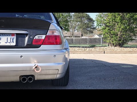 E46 M3 Carbon Fiber Trunk Install!