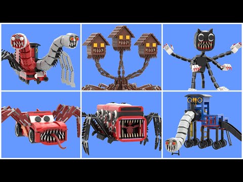 New MONSTER Trevor Henderson Scariest (part 4) | Leovincible & Trevor Henderson Creatures with Lego