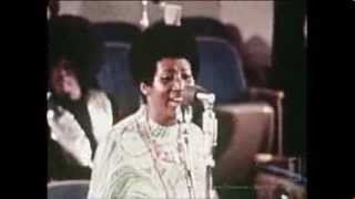 Young Aretha Franklin performs Climbing Higher Mountains in Church &amp; Her Father&#39;s Proclaims!