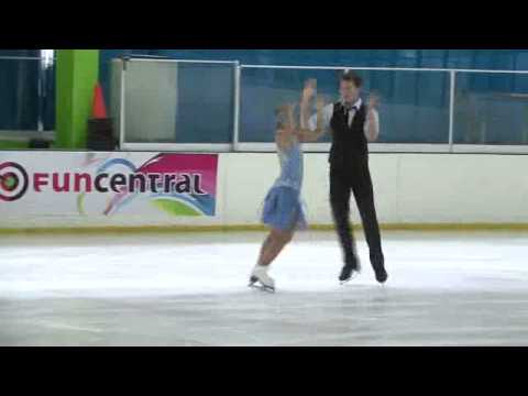 1 C. GLASTRIS / N. LETTNER (GRE) - ISU JGP Mexico Cup 2013 Junior Ice Dance Short Dance