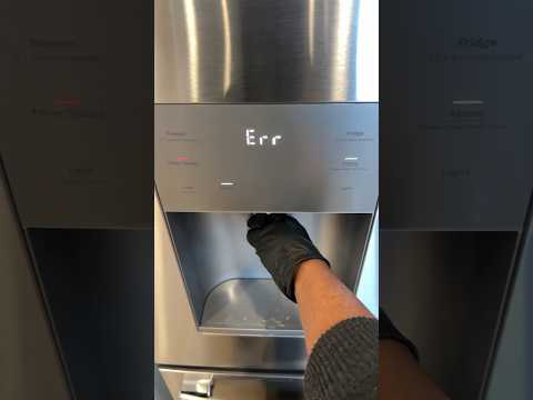 Ge refrigerator error code ERR cheap & easy fix  #diy #kitchen #appliances #appliancesforeveryhome