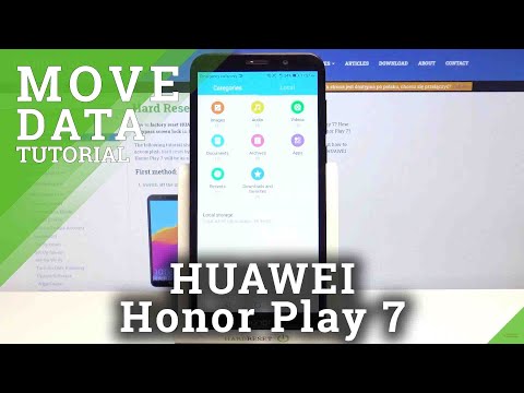 HUAWEI Honor Play 7 – Move Data & Transfer Files