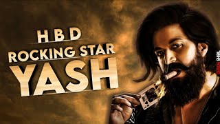 Rocking Star Yash Birthday WhatsApp Status Video 2022 | Yash Birthday Mashup | HBD Rocking Star Yash