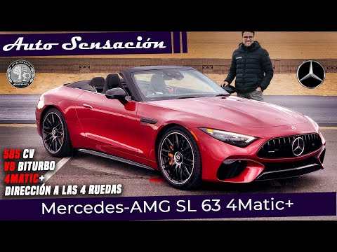 Prueba Mercedes-amg SL 63 2022. El mítico Mercedes Benz SL se transforma.