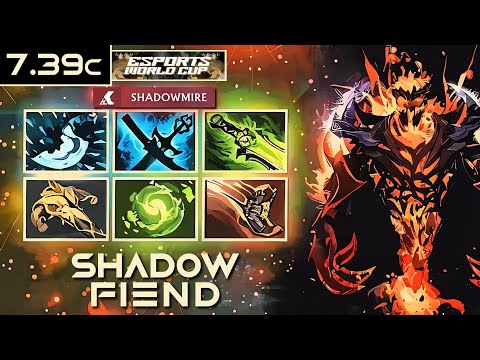[MIDLANE] KIYOTAKA SHADOW FIEND 7.39c | ESPORTS WORLD CUP 2025 | #Dota2 #4K