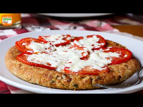 ¿PIZZA o TORTILLA? 🤯 Esta Receta con AVENA te Sorprenderá (Sin Gluten & Vegana Opcional)