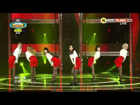 [HD] 140122 AoA - Miniskirt