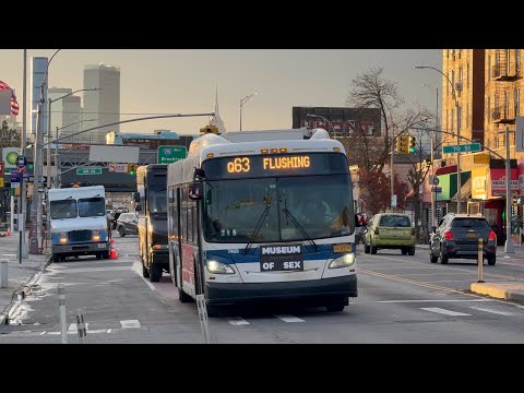 MTABC: Newflyer XD40 7469 on the Q63.