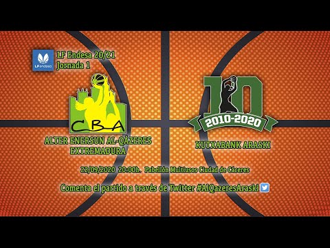 Alter Enersun Al-Qázeres Extremadura - Kutxabank Araski (LF Endesa 20/21)