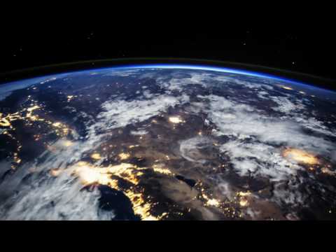 Ocean Moon Glint and City Night Lights in 4K UHD