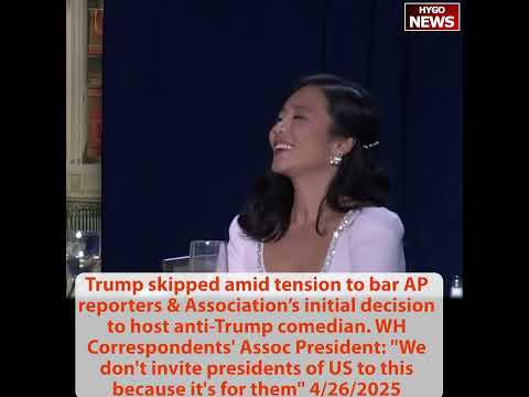 WHCA President Daniels: 'We Are Not the Enemy of the People'; Trump Skips Correspondents' Dinner -- 'We Invite Presidents to Remind Them'