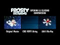 Frosty Returns Opening Closing Comparison Original Vs HDTV Vs Blu Ray