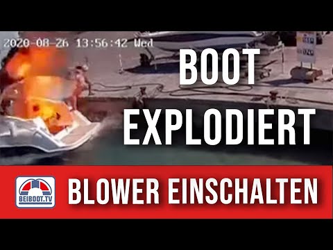 Another boat explodes! Turn on the damn blower! Boat refueling fan