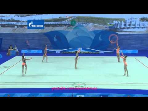 Belarus 2 hoops + 6 clubs AA - WC Kazan 2015