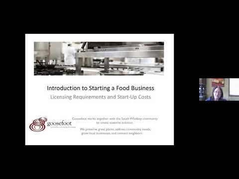 Intro to Food Business Licensing Requirements & Costs