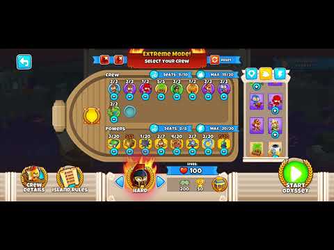 BTD6 - Odyssey Event Hard Extreme - Blimp my Crib - Setting the Crew V31.2