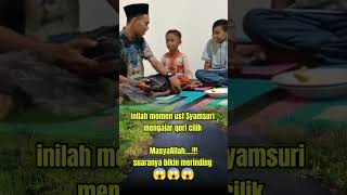 Download lagu ustadz Syamsuri firdaus mengajar qori cilik asal Bima NTB mp3 Download lagu ustadz Syamsuri firdaus mengajar qori cilik asal Bima NTB mp3