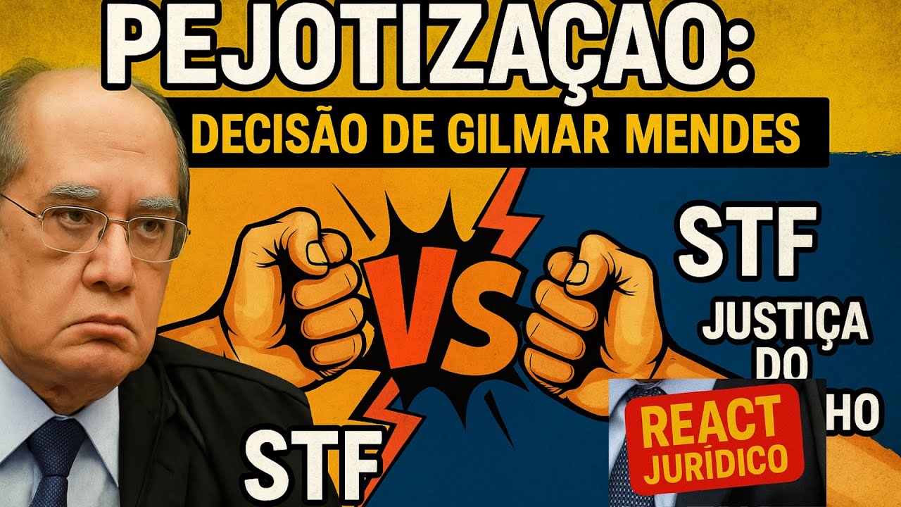 Pejotização: decisão de Gilmar Mendes ea disputa entre STF e Justiça do Trabalho (REACT Jurídico)