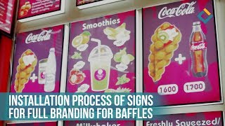 Full branding for Baffles