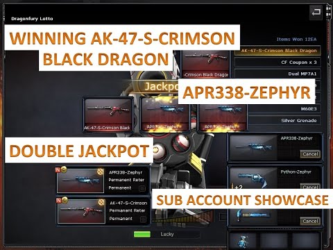 CrossFire Philippines 2020: Winning AK-47-S-Crimson Black Dragon and APR338-Zephyr (Double Win)