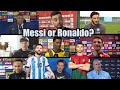 Messi or Ronaldo? Famous Footballers Answer The Ultimate Question (150 Players)