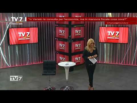 Tv7 con Voi sera del 7/11/2017 - In Veneto la consulta per l'economia (3 di 6)
