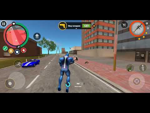 Rope hero rocket launcher  power 💪💪💪#ropeherovicetown #youtube #gaming #openworldgame