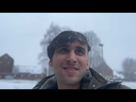 Snow fall in Belgium mouscron city || fedasil centre || Belgium asylum seekers