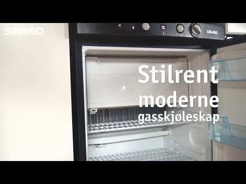 Gasskjøleskap Sunwind Ventus Top Control 100 Hvit