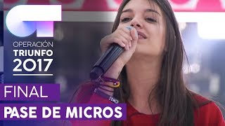 VOLVER - Ana Guerra | Primer pase de micros para la FINAL | OT 2017
