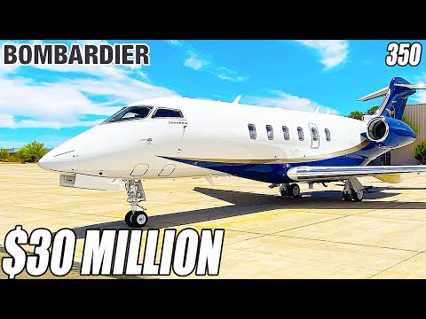 Inside The $30 Million Bombardier Challenger 350 - Private Jet Review