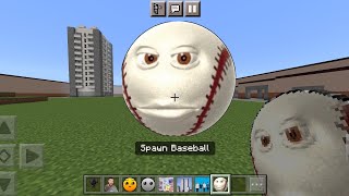 Baseball Nextbot Added | MCPE | CN_Part7_Addon