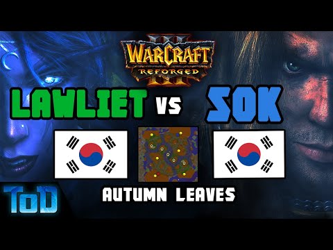 Lawliet vs Sok - Phantom Aces B vs Thunder Ducks match 4 - Kings of Warcraft III League