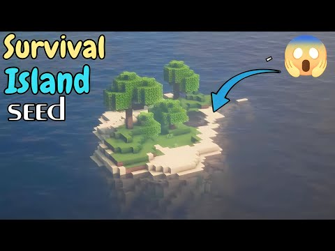 Top 5 Small survival island seeds for minecraft 1.19 | Best Survival Island seeds 😱