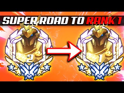 Super Rank 2 Reinhardt God - Road to Rank 1 [ Overwatch S32 Top 500 ]
