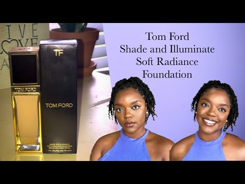 Trying Tom Ford Shade And Illuminate Soft Radiance Foundation