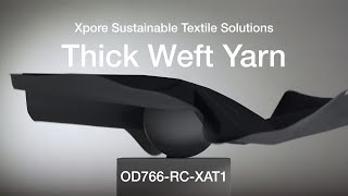 Xpore Sustainable Textile Solutions - OD766-RC-XAT1 - Thick Weft Yarn