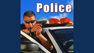 Group of Short Horn Blasts from Ford Police Car