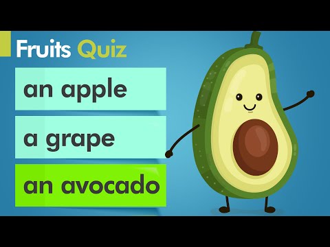 EQ English Quiz - Fruits For Children