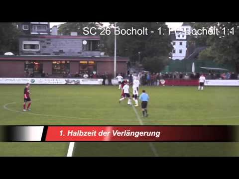 Kreispokal Viertelfinale: SC 26 Bocholt - 1. FC Bocholt