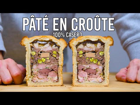 Pâté en croûte auténtico, desde cero