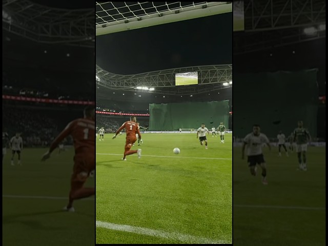FRANGOL! CARLOS MIGUEL FALHA E VICTOR HUGO MARCA | PALMEIRAS X ATLÉTICO-MG | #shorts | ge.globo