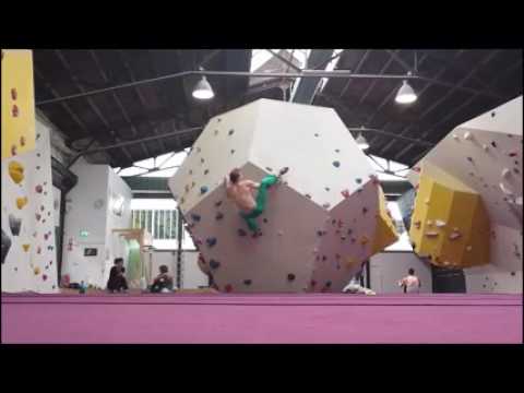 Bouldering session in Germany - Sebastian Halenke