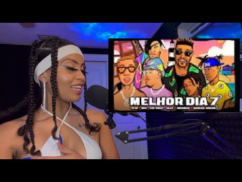 (GRINGA REACT) MELHOR DIA 7 - SOSSEGO (MARCOS BARONI, TETO, WIU, EDI ROCK, ALEE E BRANDÃO) #eua 🇺🇸