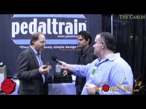 PedalTrain & Bullet Cables : Winter NAMM 2012 (The Board, The Cable & The Power!)