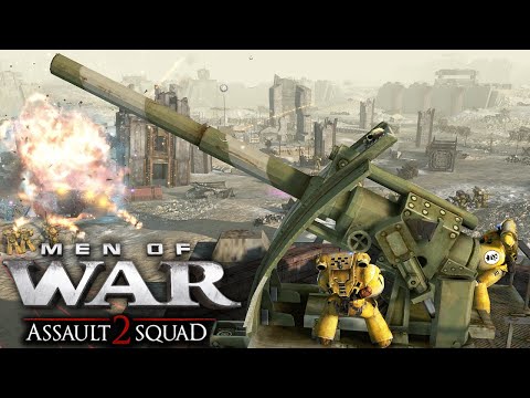 Imperial Fists vs Chaos! - Ultimate Mod Warhammer 40k | Men of War: Assault Squad 2